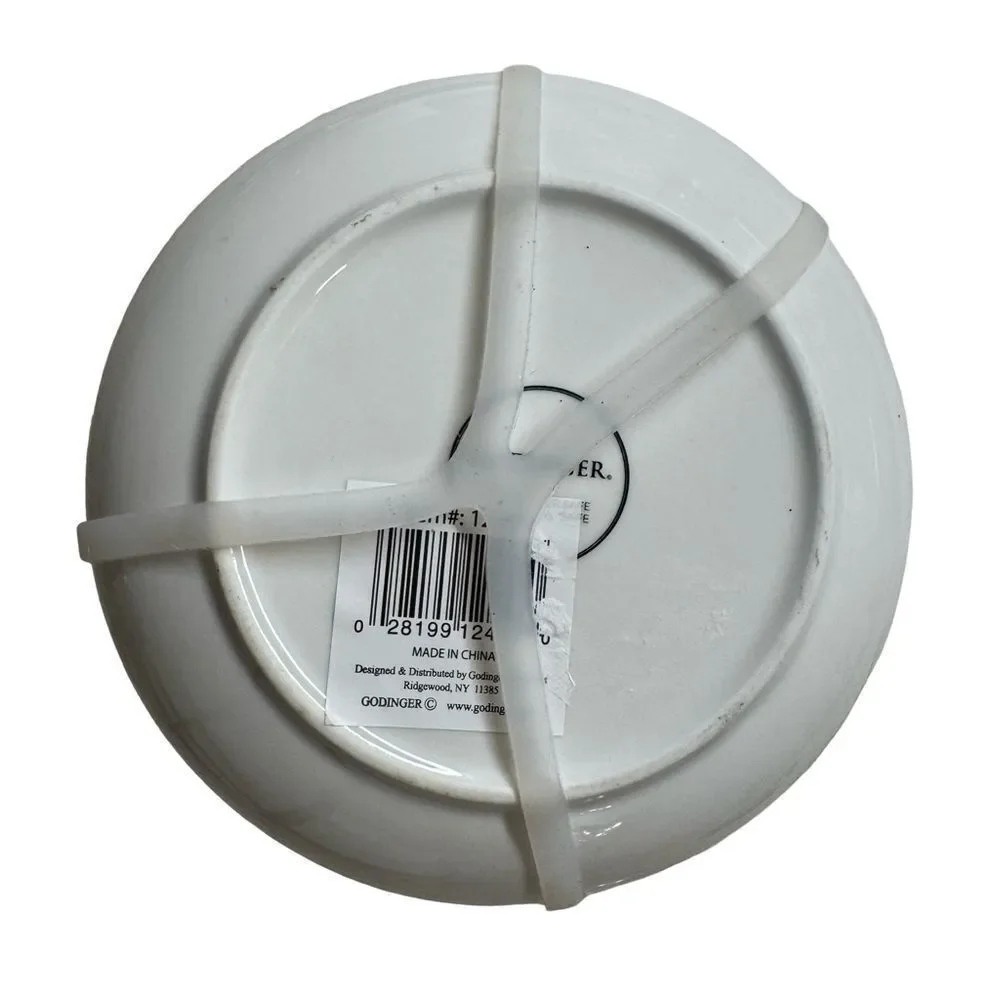 Set of 4 Hanukkah Dreidel Plates 6”